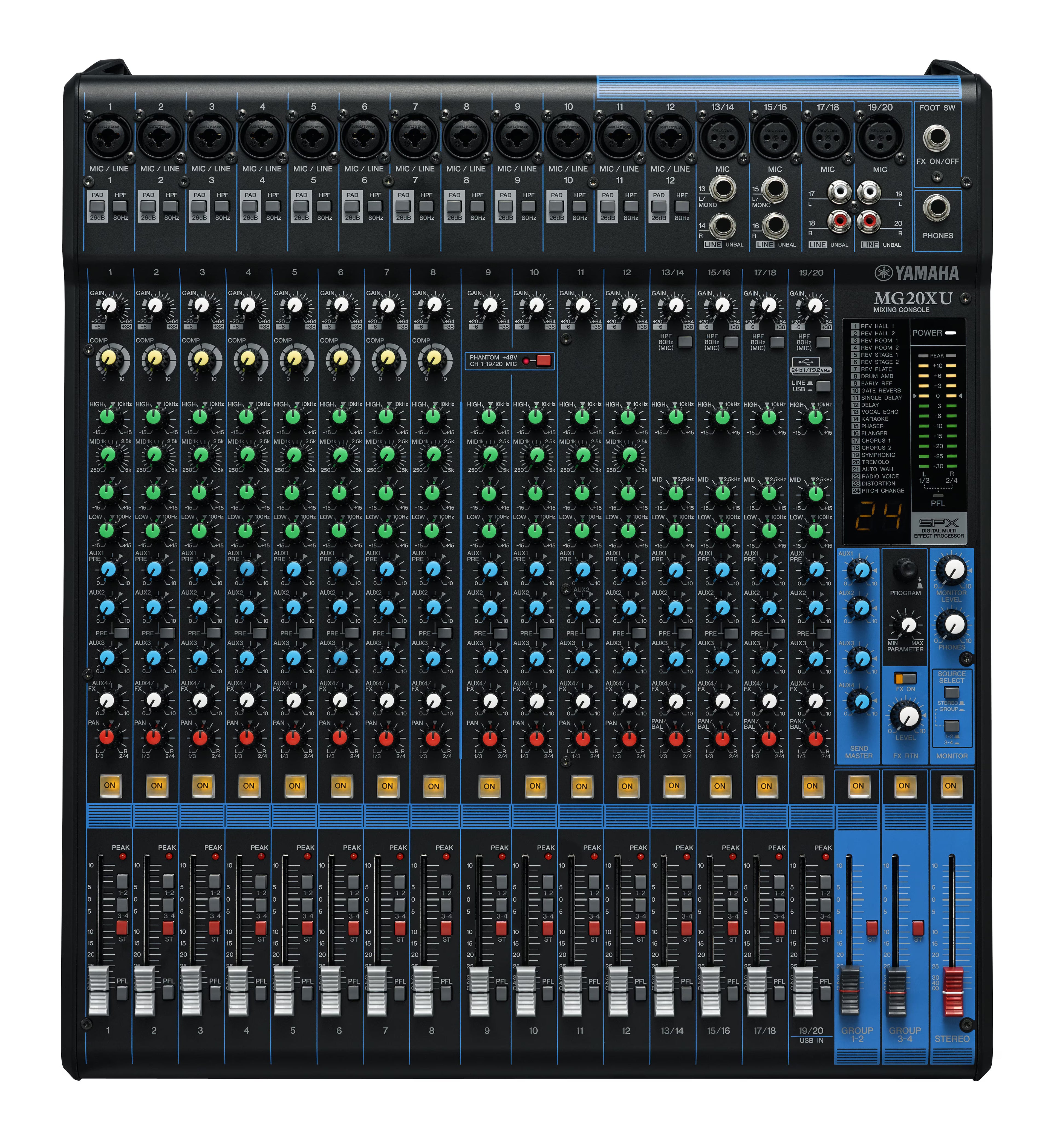 Yamaha MG20XU Analog Mixing Console