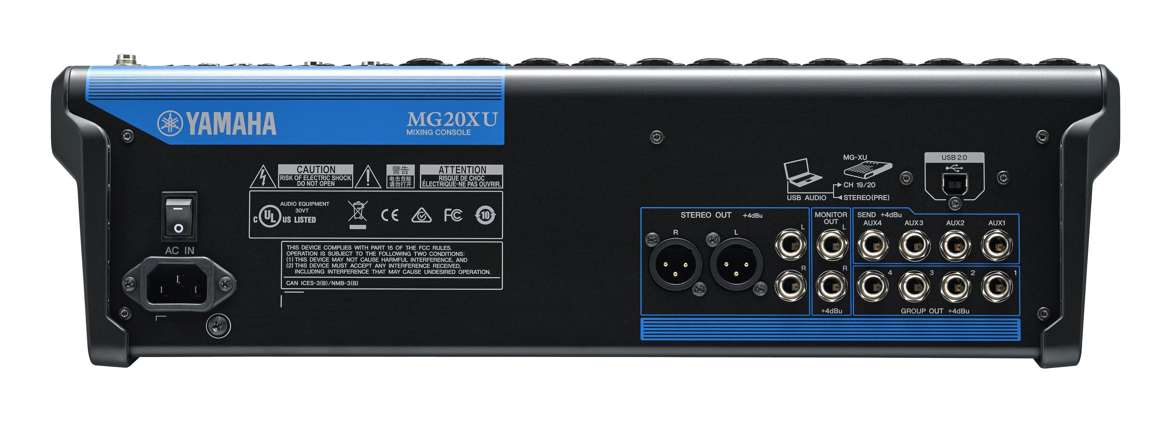 Yamaha MG20XU Analog Mixing Console