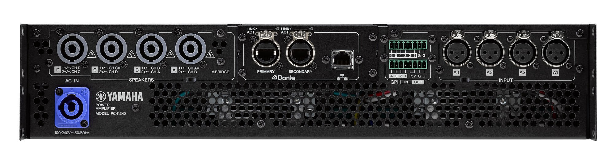 Yamaha PC412-DI Power Amplifier