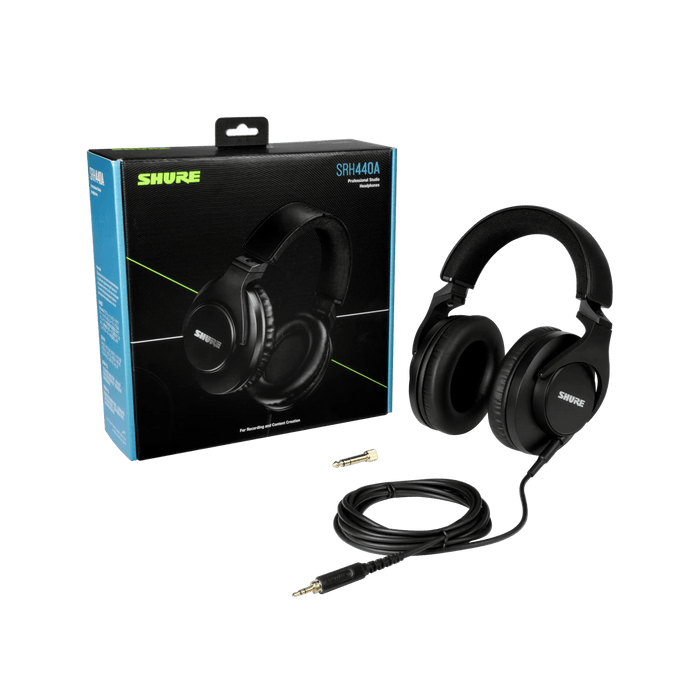 Shure SRH440A, Professional Studio Headphone