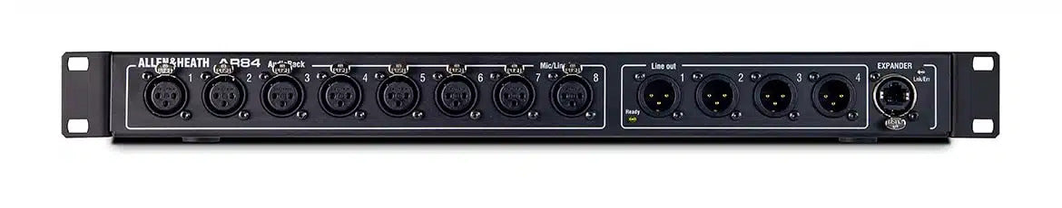 Allen & Heath AR84 8 XLR Inputs/4 XLR Outputs Expander AudioRack for the GLD Digital Mixing System