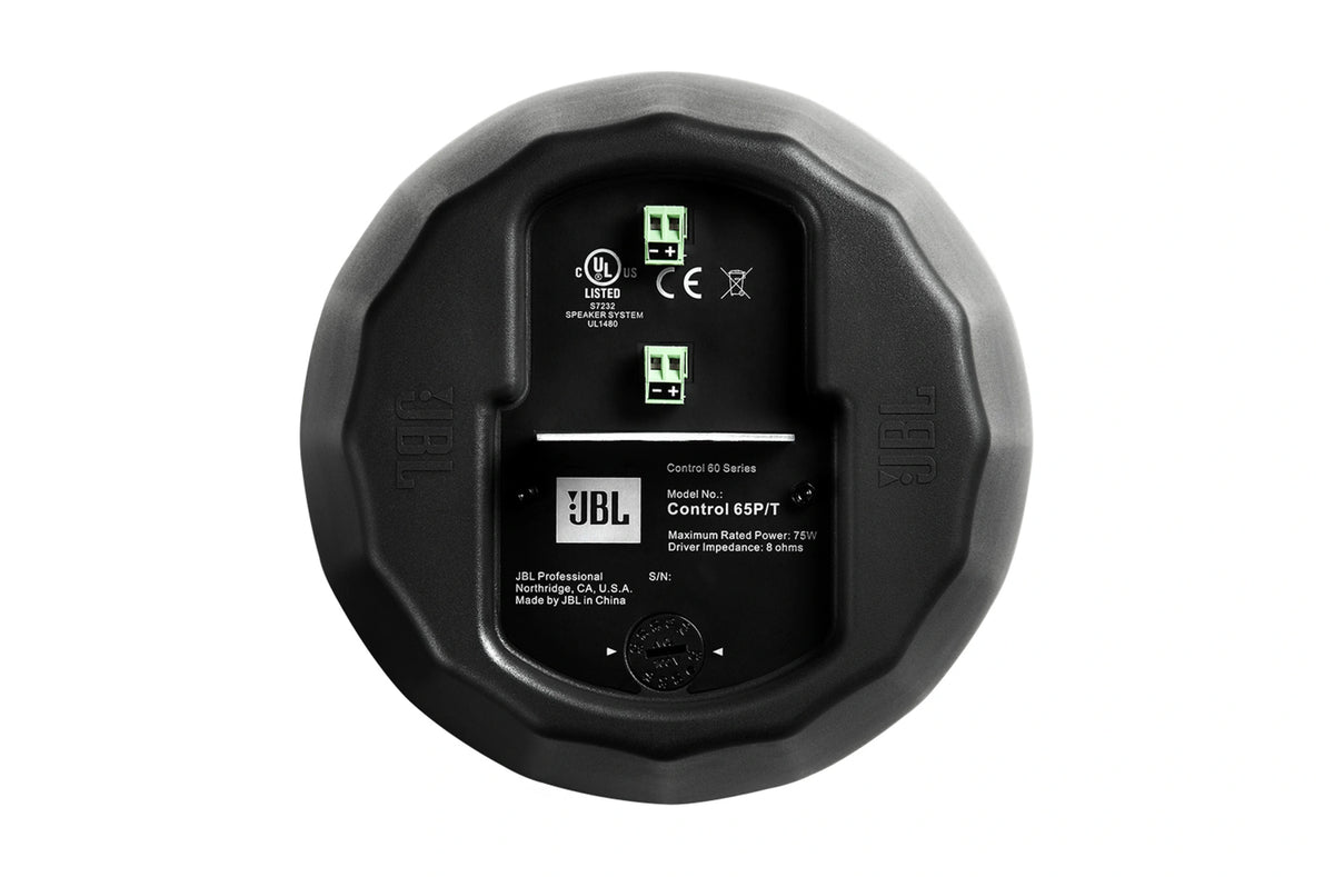 JBL Control 65 P/T Compact Full-Range Pendant Speaker