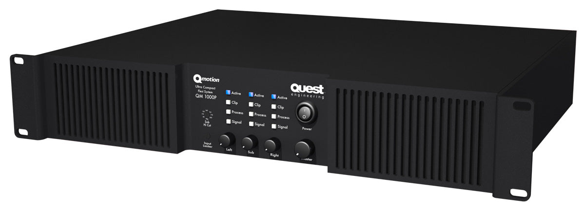 Quest QM1000P Complete Sub/Satellite Amplifier System