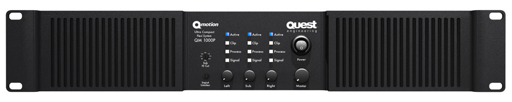 Quest QM1000P Complete Sub/Satellite Amplifier System